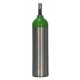 LIFE Corporation EMS Oxygen Cylinder (with valve, without gauge, empty)  LIFE-EMS-D
